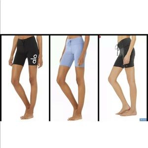 Lot of three new without tags alo yoga short